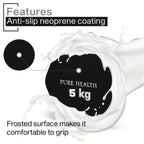 Neoprene Dumbbell Hand Weights Pair Home Exercise for Women Men Arm Pilates Dumbbells in 1kg 1.5kg 2kg 3kg 4kg 5kg 8kg 10kg Set
