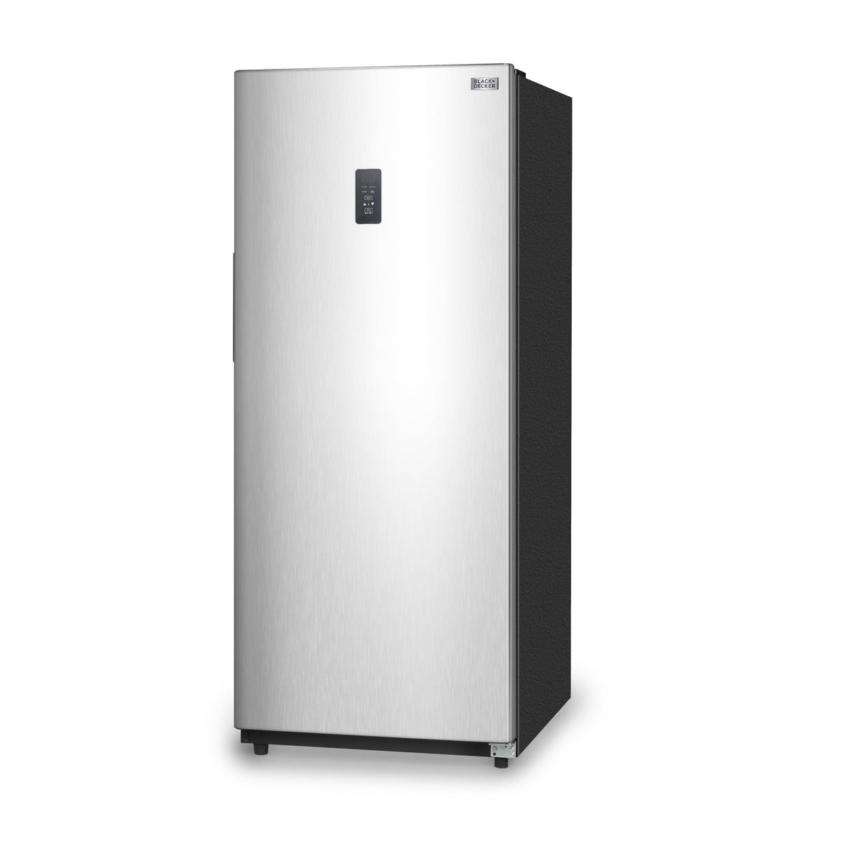 BLACK+DECKER 14 Cu. Ft. Convertible Freezer Refrigerator, Upright Freezer with Glass Shelves, ENERGY STAR rated, Frost Free, BUC1400XB, Black