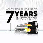 Energizer Alkaline Power - AAA Batteries (24 Pack) Up To 50% Longer Lasting