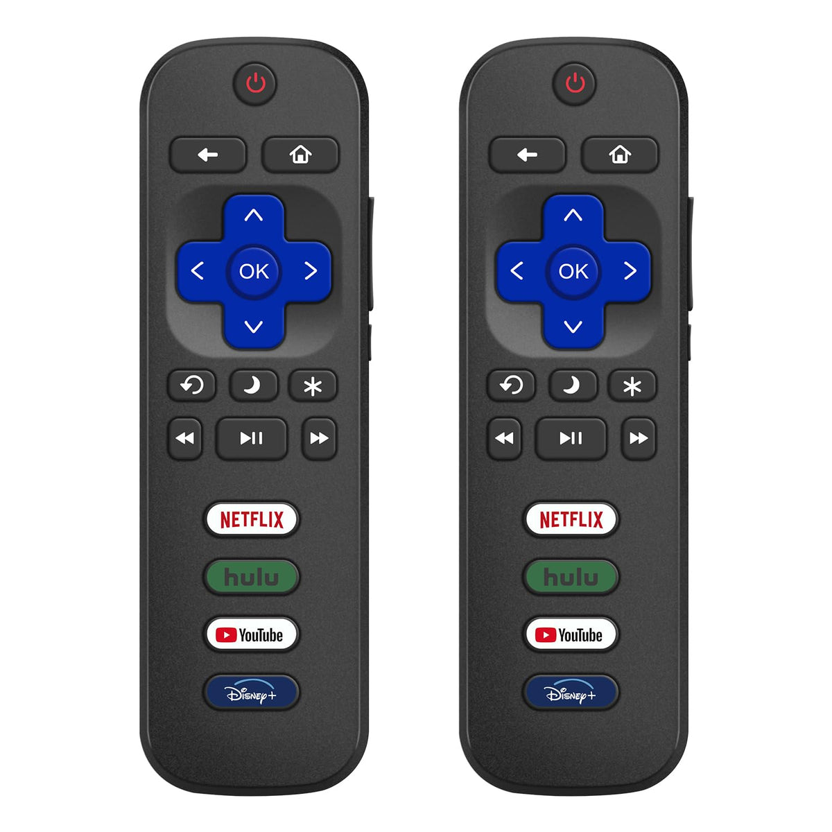 Rechargeable TV Remote for Samsung Smart TVs, Replacement for All 2019-2026 Samsung TV Remote Control with Voice Control. USB-C Fast Charging. Solar Charging. 2-Year Warranty.