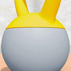 SPORTNOW 4/6/8/10/12kg Soft Kettlebell with Non Slip Handle Grey