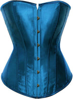 LSFYSZD Women's Lace Up Boned Overbust Corset Bustier Lingerie Bodyshaper Top Plus Size