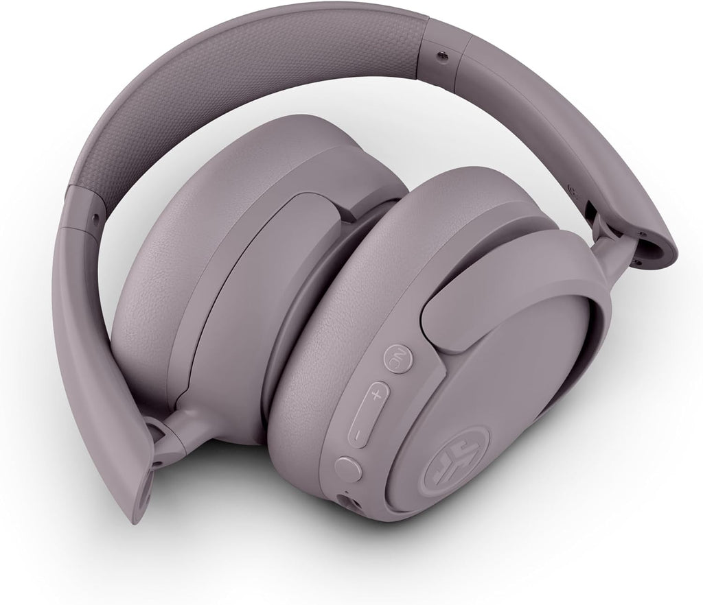 JLab JBuds Lux ANC Wireless Over-Ear Headphones, Mauve