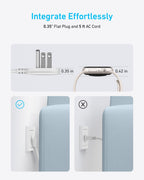 Anker Power Strip with 300J Surge Protector, 5ft Outlet Extender, 20W, 6AC