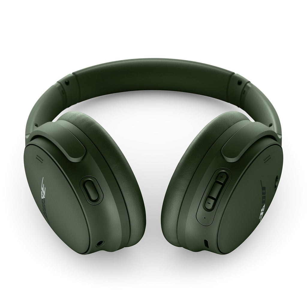 Bose QuietComfort Headphones - Wireless Bluetooth Headphones, Active Over Ear Noise Cancelling and Mic, USB-C Charging, Deep Bass, Up to 24 Hours of Playtime, Sandstone