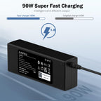 65W USB C Laptop Charger Compatible with HP Spectre Elitebook Chromebook