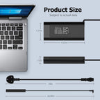 65W USB C Laptop Charger Compatible with HP Spectre Elitebook Chromebook
