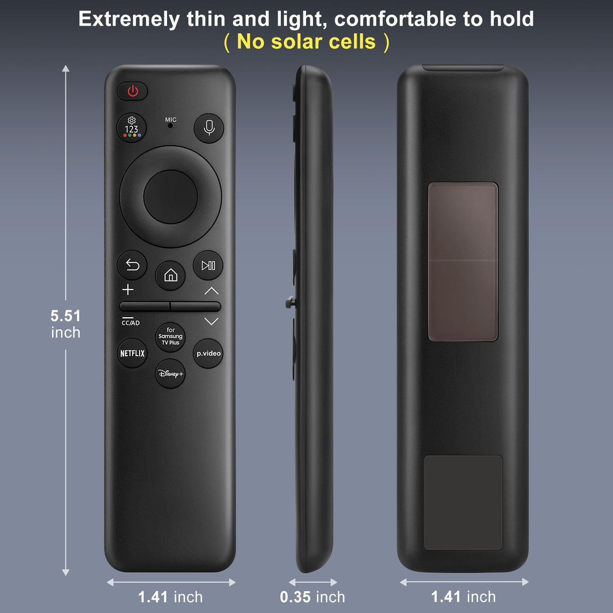 Only for TCL Google TV Remote Control Replacement, Responsive, No Setup