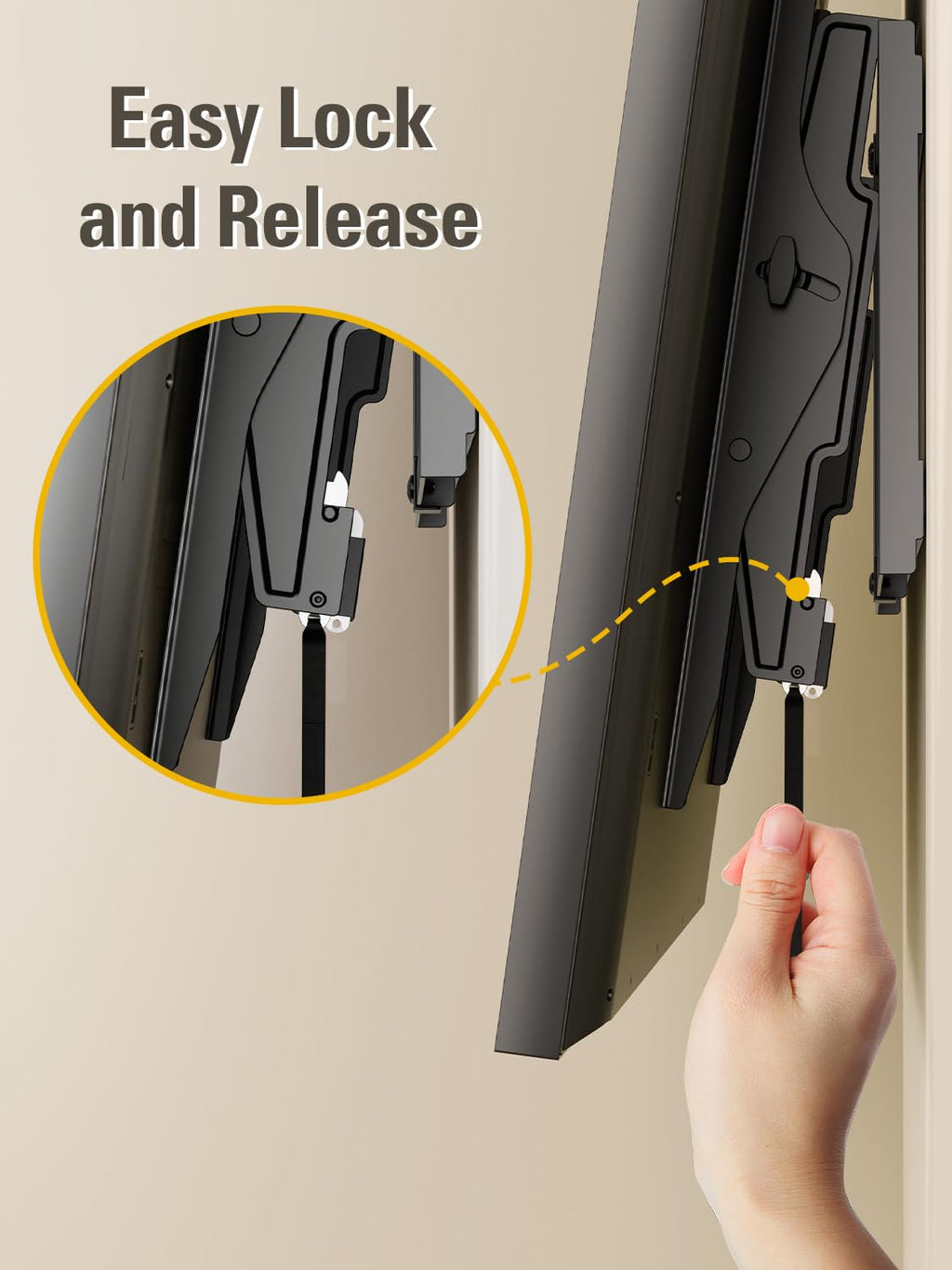 Mounting Dream Tilting TV Wall Mount for Most 37-90 Inch TVs up to 132lbs