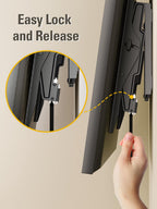 Mounting Dream Tilting TV Wall Mount for Most 37-90 Inch TVs up to 132lbs