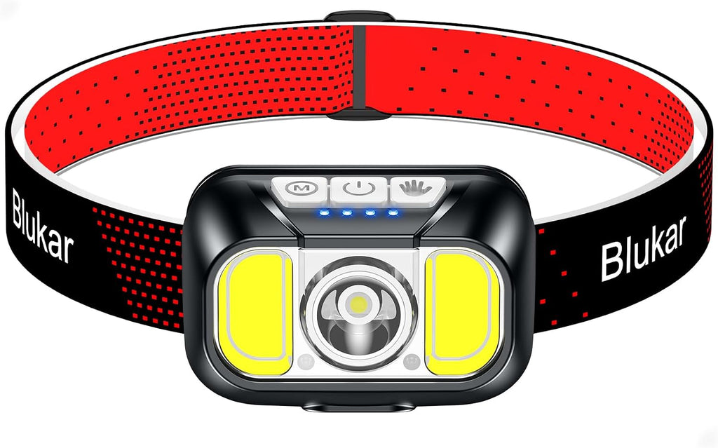 Blukar 2026 Gen 2 Head Torch Rechargeable, Super Bright Headlamp-10 Modes