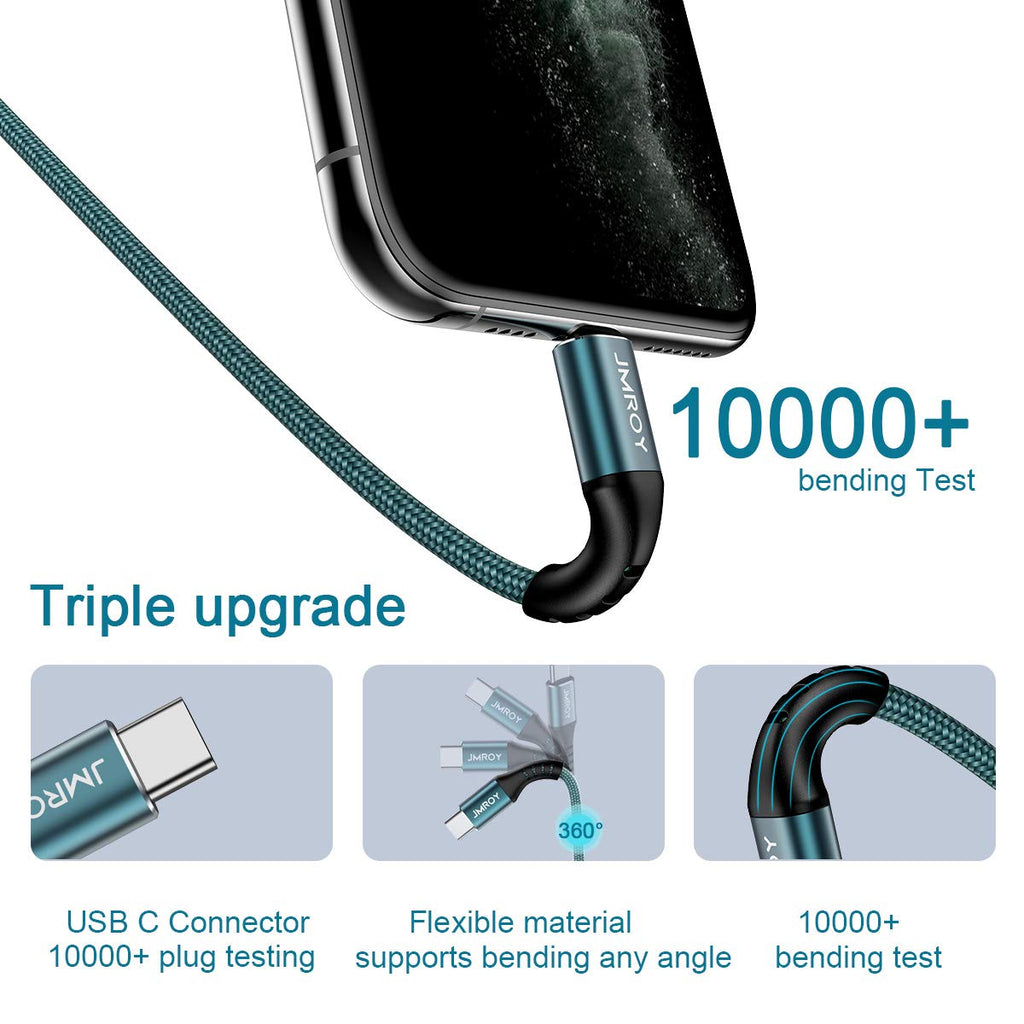Extra long USB to USB C Cable 3m, PS5 Controller Charging Cable Type C Charger cable for Samsung Galaxy S22 S21 S20 Plus Note 10 9 8, Google Pixel,LG, Playstation 5, Xbox Series X/S
