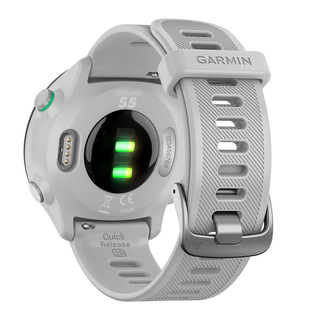 Garmin Forerunner 55 Easy to Use Lightweight GPS Running Smartwatch, Running and Training Guidance, Safety and Tracking Features included