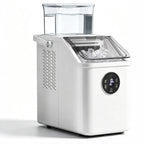 Electactic Countertop Ice Maker, 12 Square Ice Cubes in 13 Mins, 26Lbs/Day