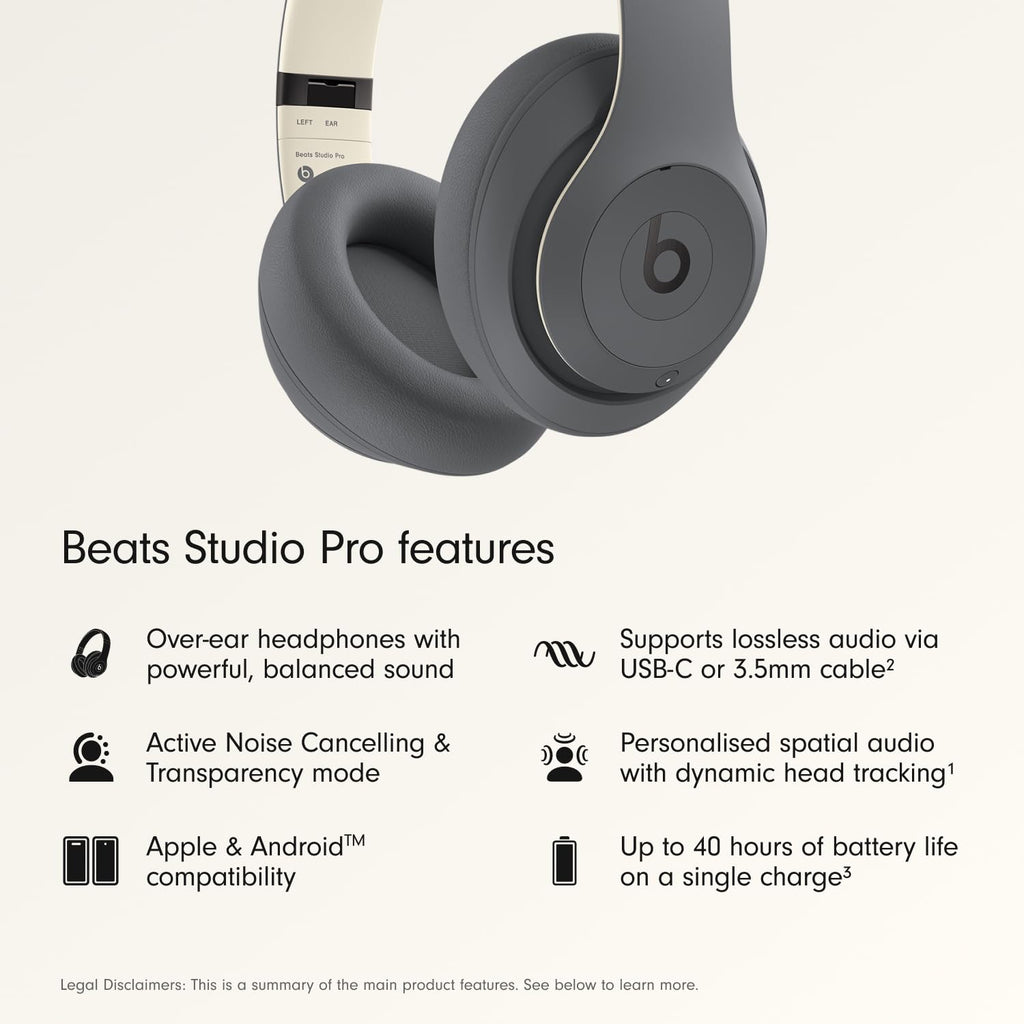 Beats Studio Pro with AppleCare+ for Headphones (2 Years) - Sandstone