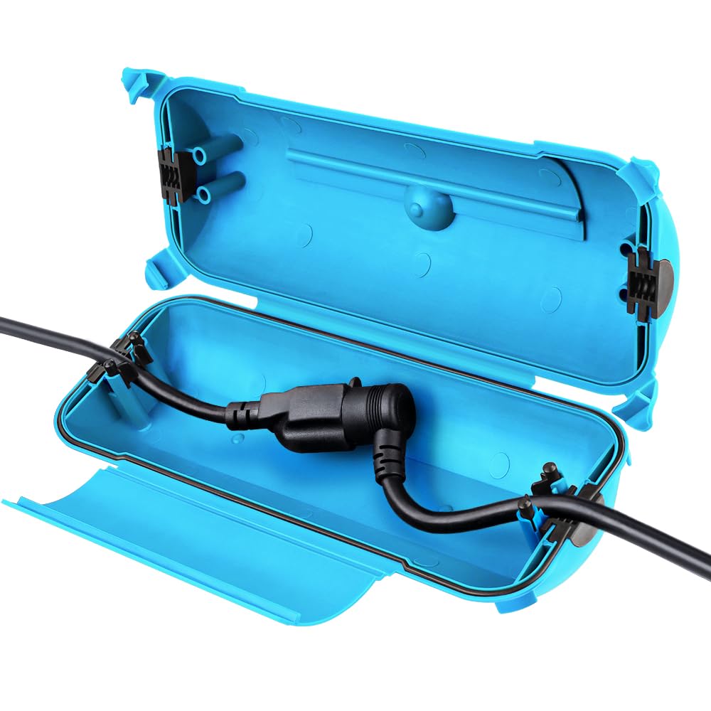 [3 Pack] Flemoon Outdoor Extension Cord Safety Cover with Waterproof Seal