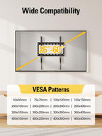 Mounting Dream Fixed TV Wall Mount Bracket for Most 17-42'' Flat Screen TV