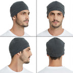 EINSKEY 100% Cotton Skull Caps for Men, Multipurpose Daily Wear Beanie Hat