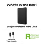 Seagate 5TB Portable Hard Drive | USB 3.0 (STGX5000400)