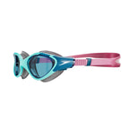 Speedo Damen Biofuse 2.0 Schwimmbrille | Weibliches Design | Patentierter Verstellmechanismus | Anti-Beschlag | Anti-Leck | Comfort Fit Schwimmbrille (1 Stück)