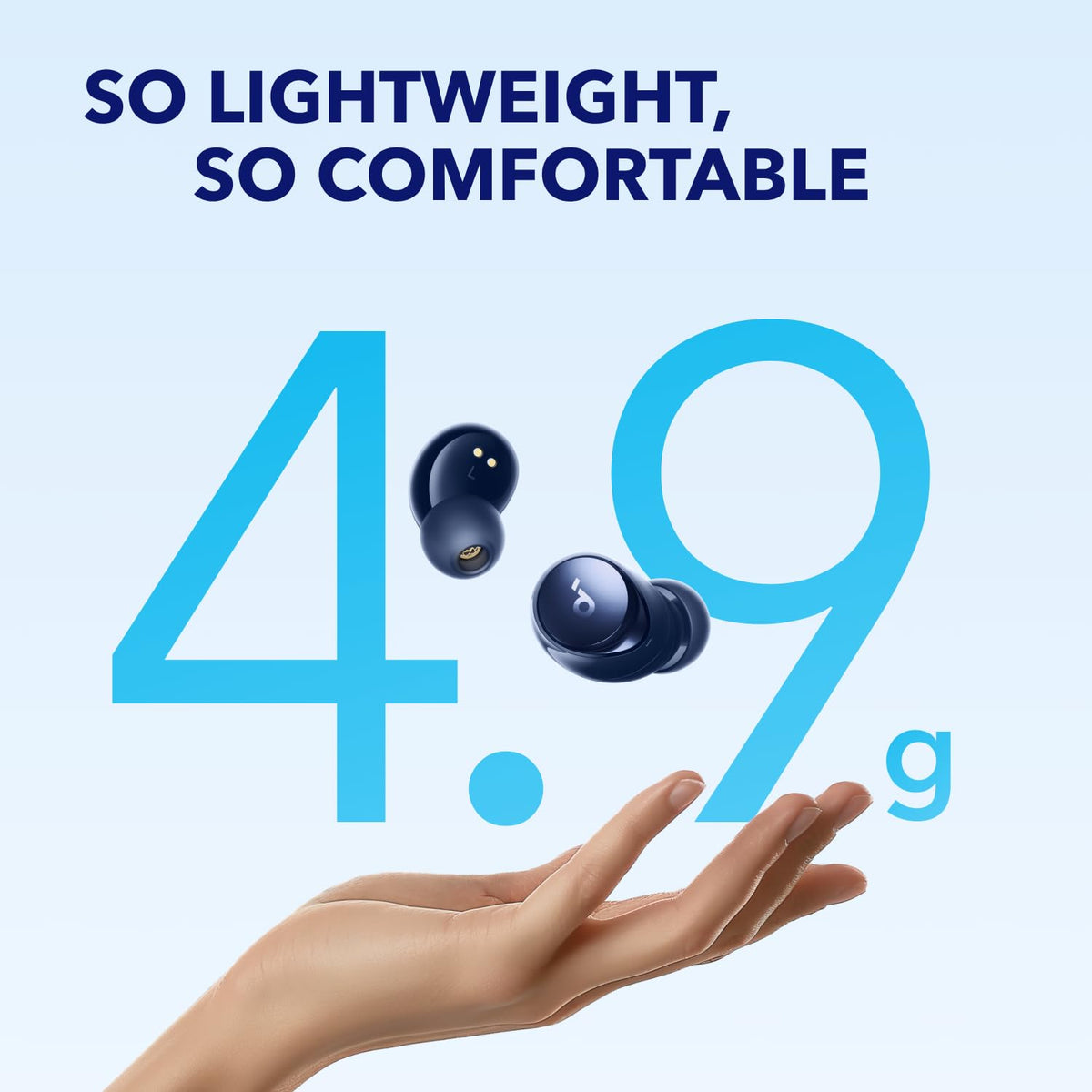 Soundcore by Anker Space A40 Adaptive Active Noise Cancelling Earbuds