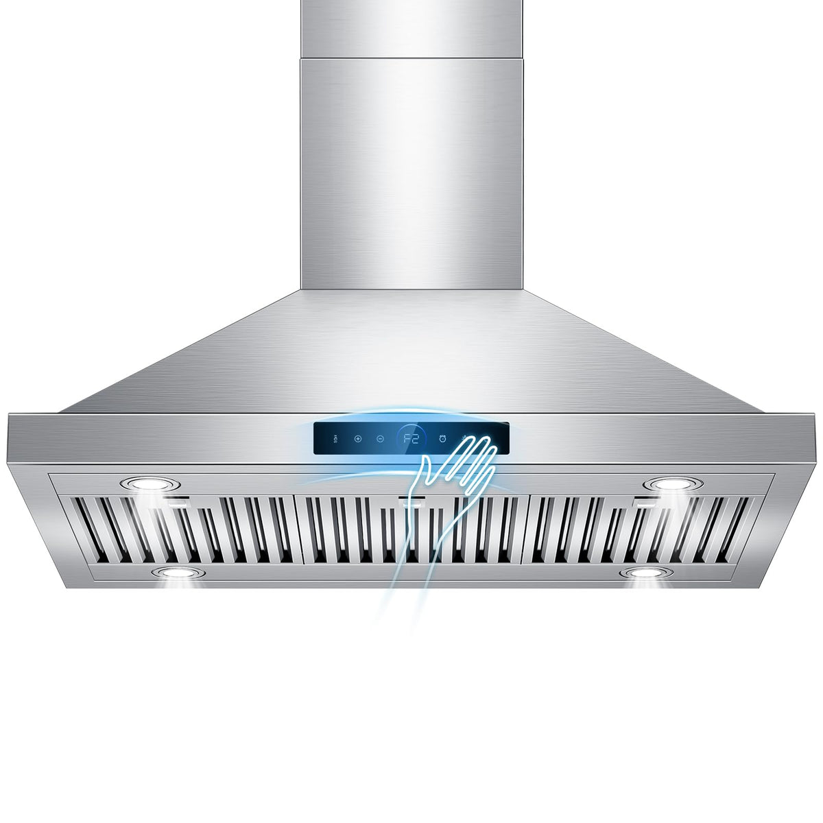 42 inch Range Hood Under Cabinet 1200 CFM Stainless Steel Stove Vent Hoods