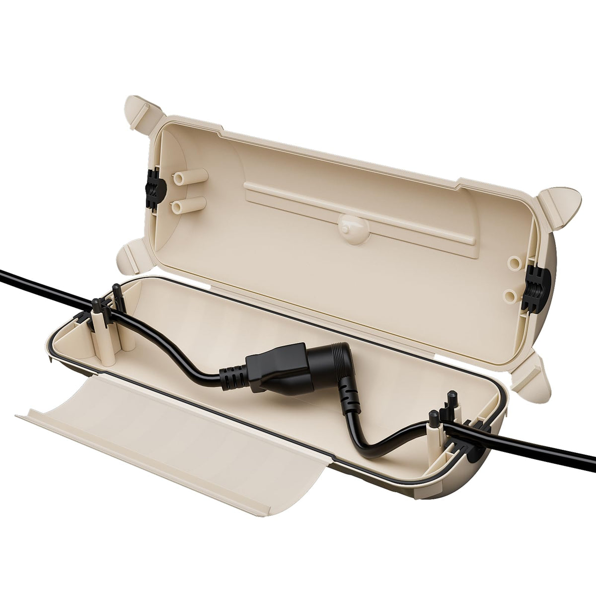 [3 Pack] Flemoon Outdoor Extension Cord Safety Cover with Waterproof Seal