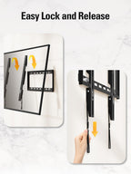 Mounting Dream Fixed TV Wall Mount Bracket for Most 17-42'' Flat Screen TV