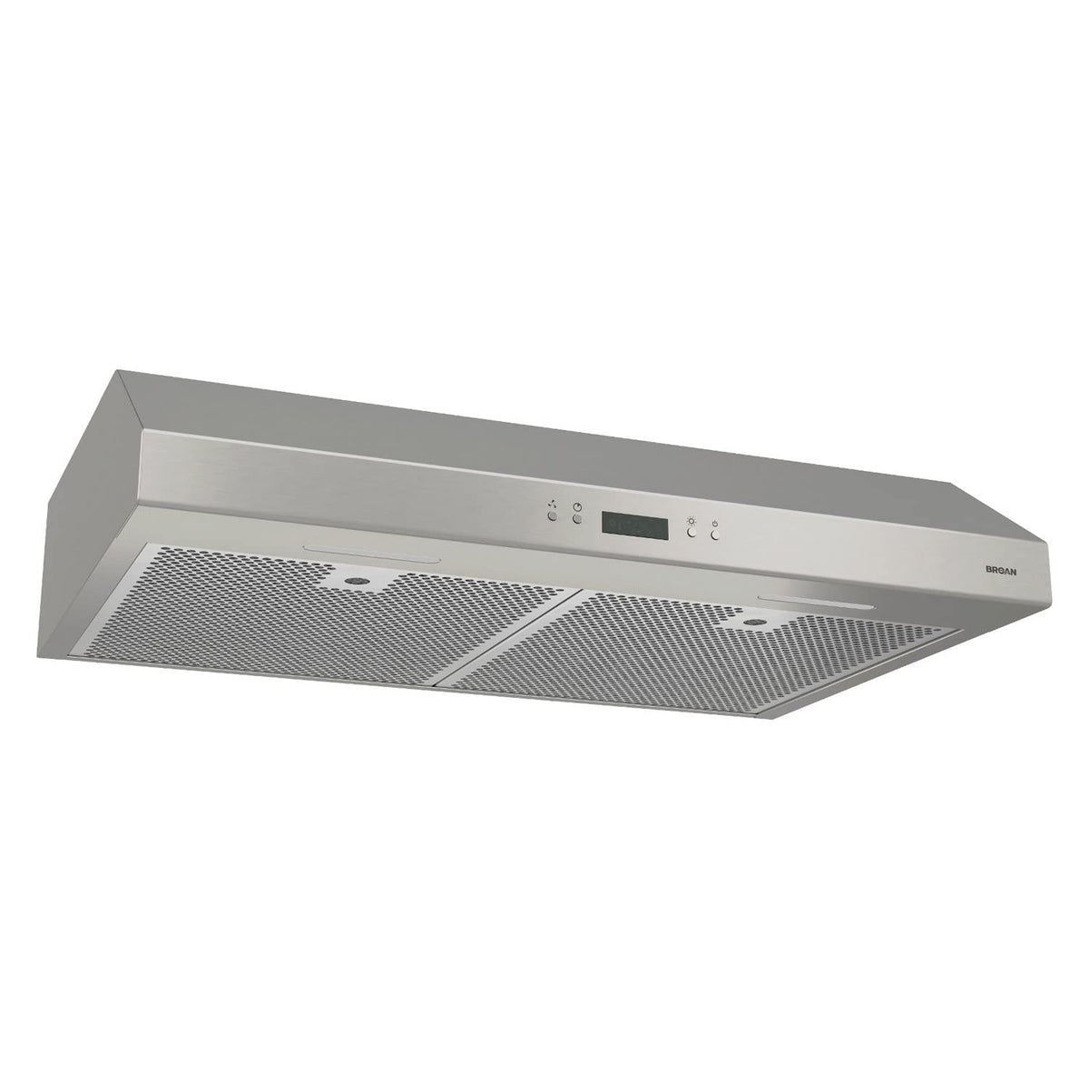 Broan-NuTone BCDJ130WH Glacier 30-inch Under-Cabinet 4-Way Convertible Range Hood with 3-Speed Exhaust Fan and Light, White