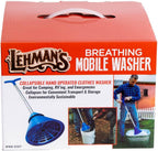 Lehman's Manual Clothes Washer Plunger, Portable Breathing Washing Agitator for Bucket, Sink or Tub - Wash Clothing Without Electricity and Save Energy