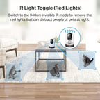 Tapo C210 2K 3MP Pan/Tilt Indoor Security Camera Pet Camera House Security