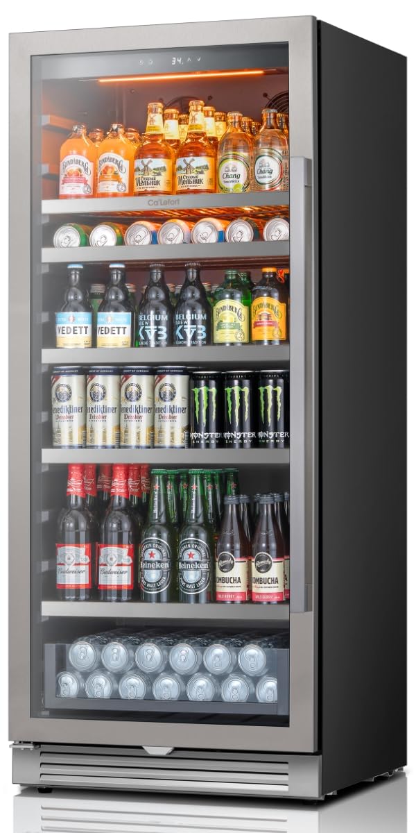 Ca'Lefort 48 Inch Wine & Beverage Refrigerator, 200 Can and 46 Bottle