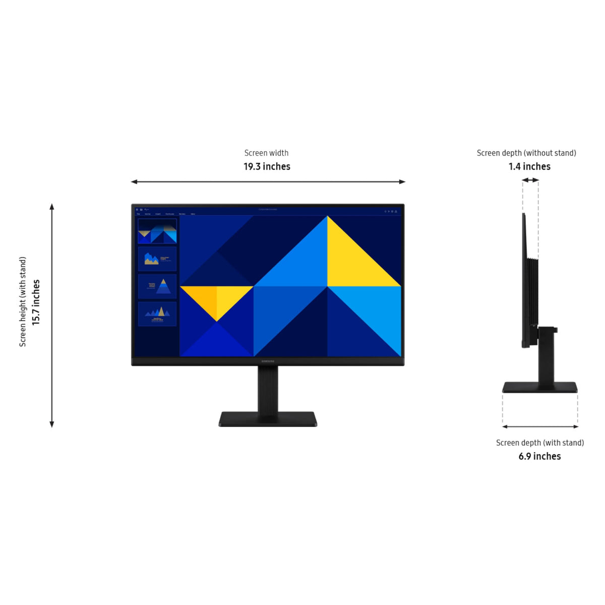 Samsung 27" (S30GD) Essential Monitor with IPS Panel