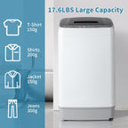 Winado 15.6LBS Full Automatic Portable Washing Machine with Drain Pump