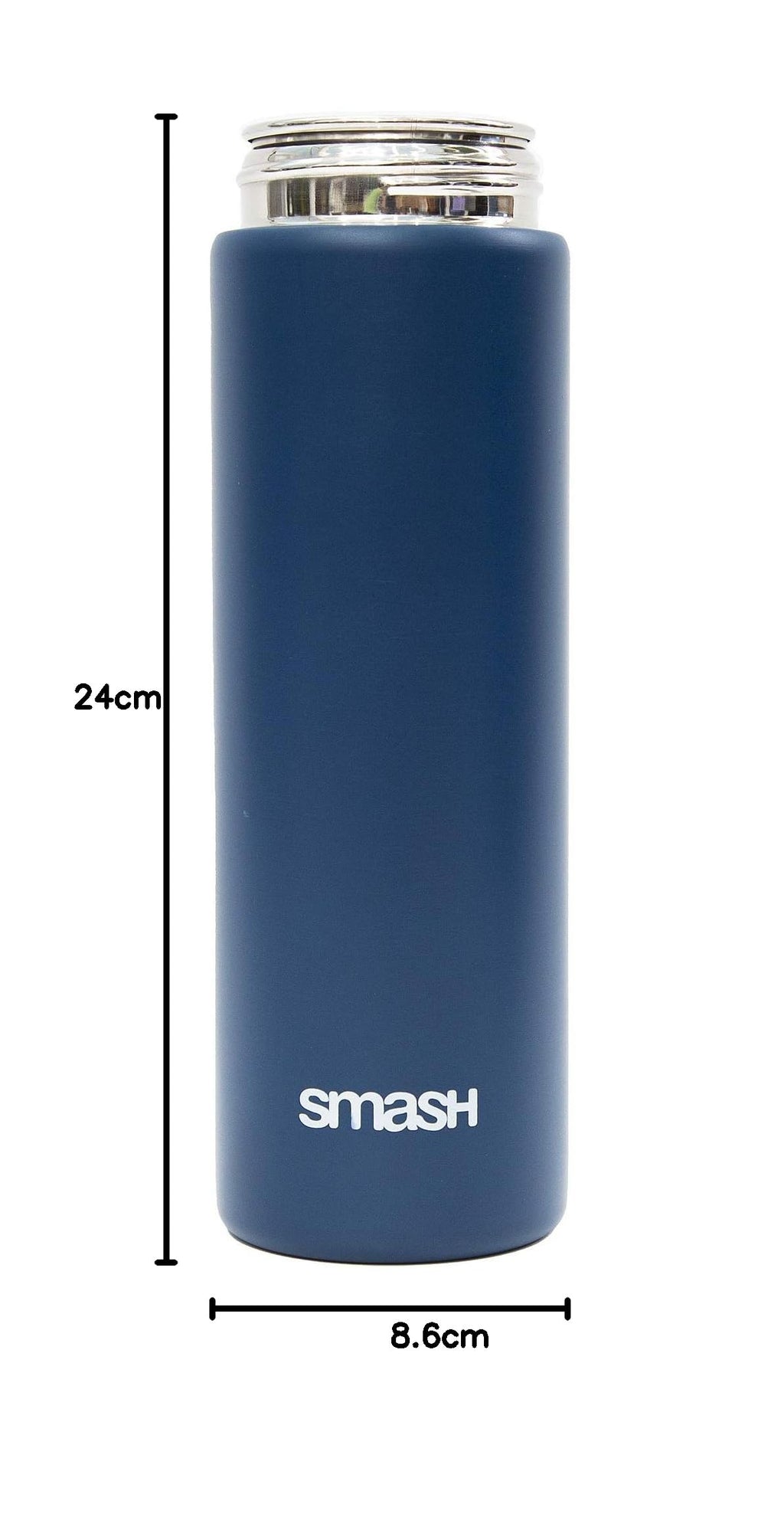 Smash Stainless Steel Water Bottle 750ml - Black