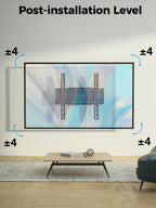 USX STAR Tilting TV Wall Mount Bracket for 32 42 43 50 55 60 Inch TVs