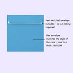 Printperfect - Brother Birthday Card - LITTLE BRO - Birthday Cards for Special Brother and Little Bro - Card for Him - Blue