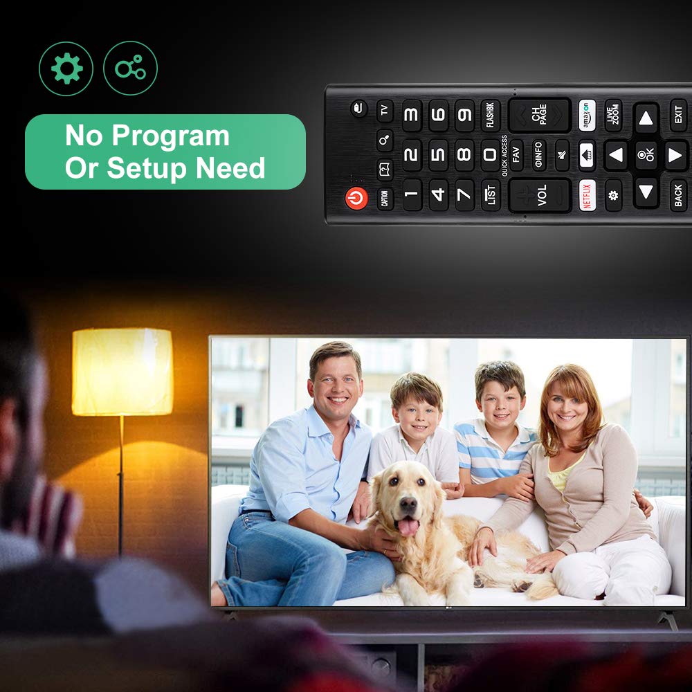 【2-Pack】 for Roku TV Remote,Replacement for TCL,ONN, Hisense Roku TVs