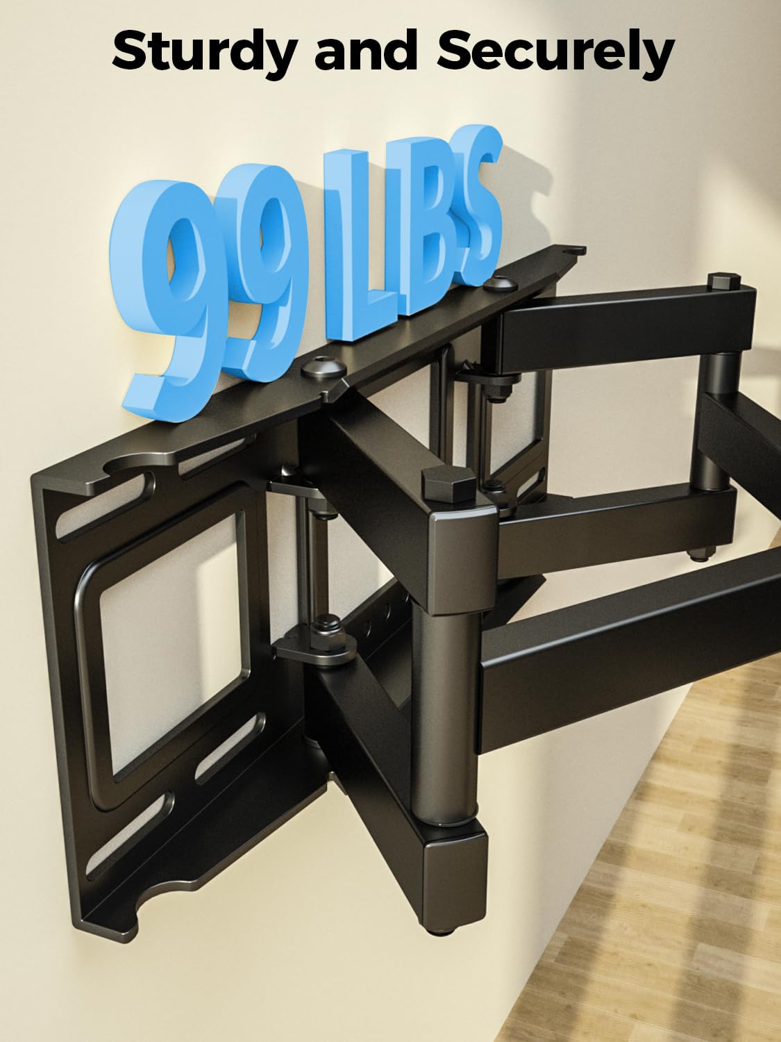 USX STAR Tilting TV Wall Mount Bracket for 32 42 43 50 55 60 Inch TVs