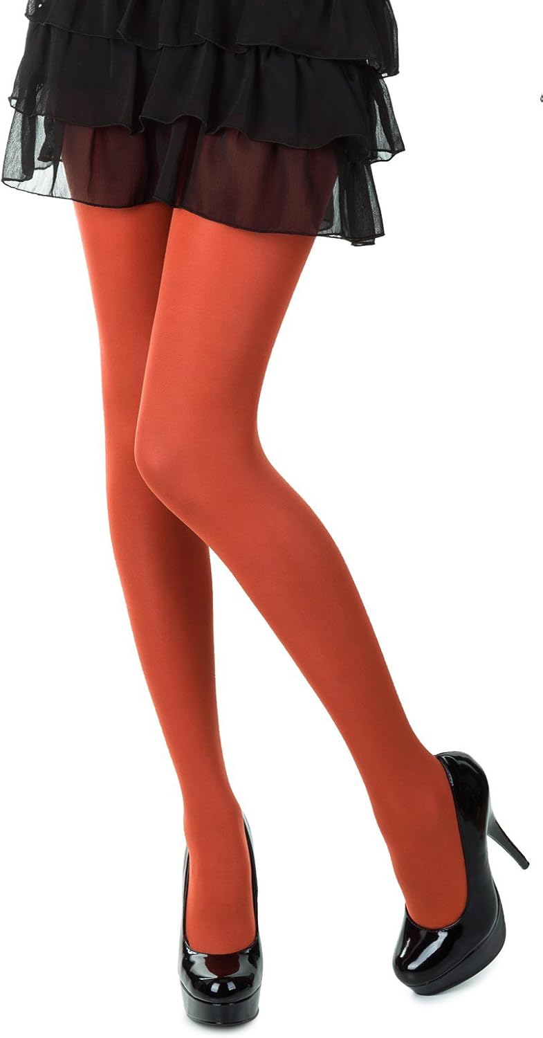 SENTELEGRI Colourful Opaque 40 Denier Tights, 23 Colours, Sizes S-XL