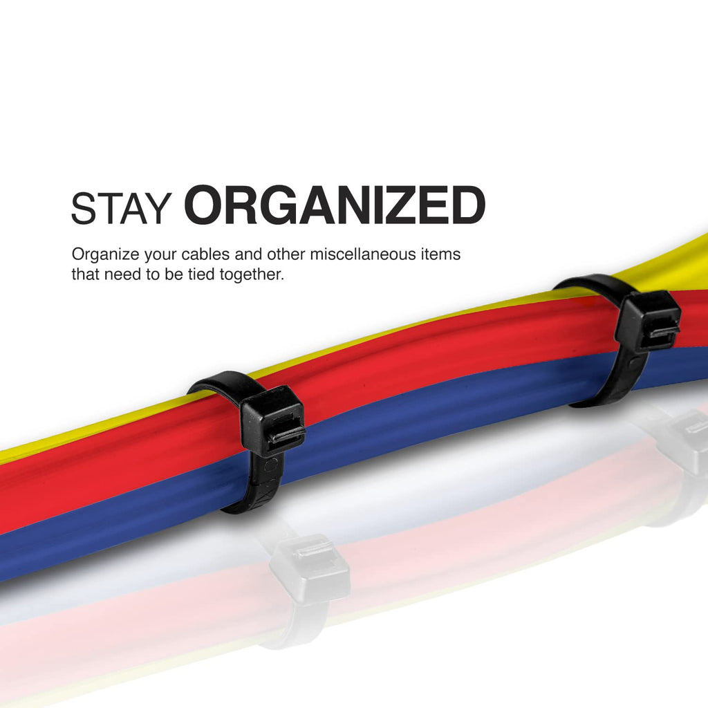 TR Industrial Multi-Purpose Natural Cable Ties, 48 inches, 50 Pack