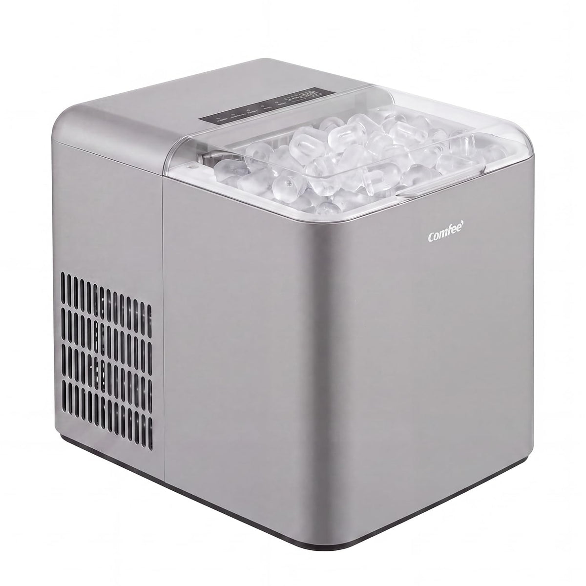 Comfee 33lbs Countertop Bullet Ice Maker, Self-Cleaning, with Ice Scoop