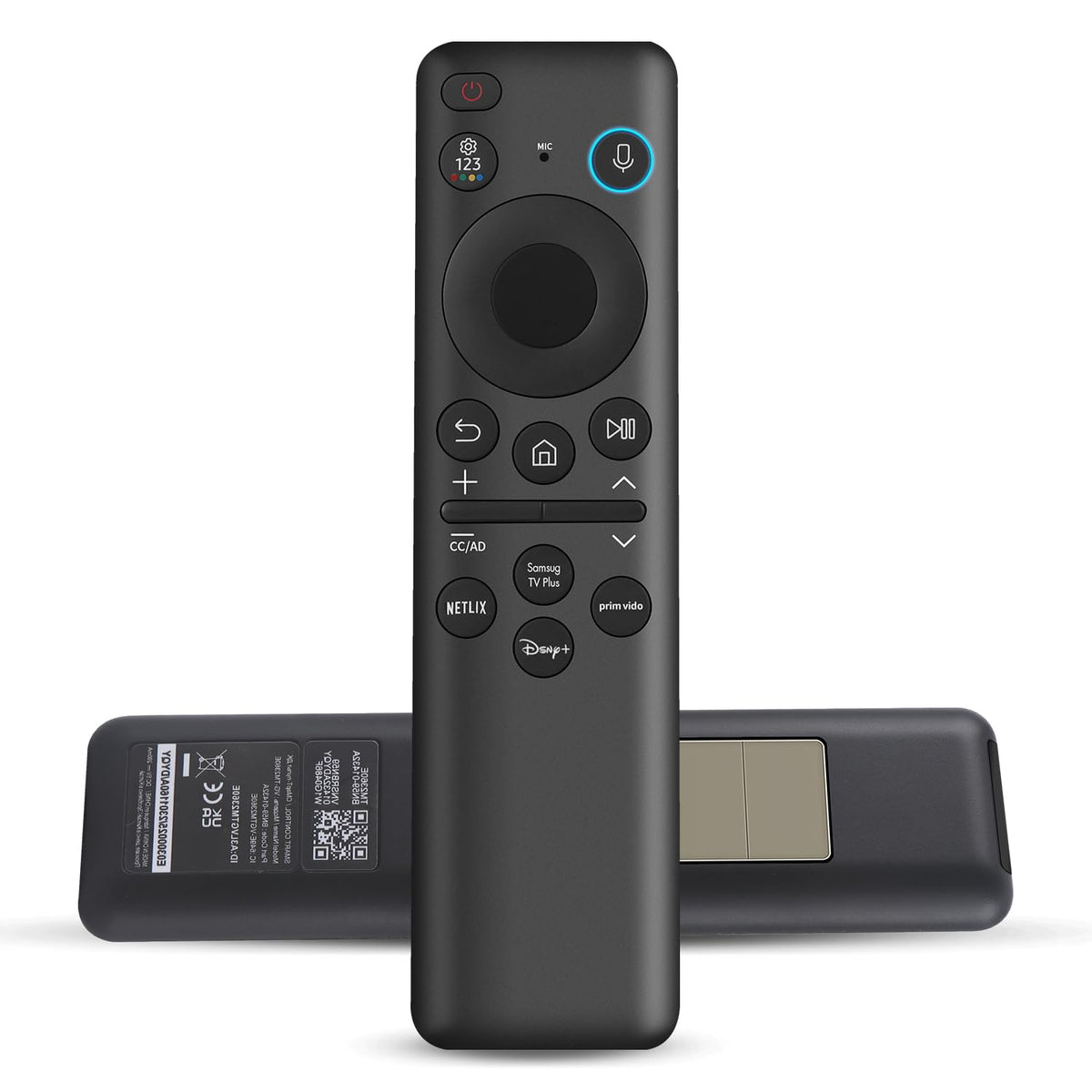 Universal Remote for All Samsung TV Remote, Replacement Compatible with All Samsung LED, LCD, QLED, HDTV, 3D Series Smart TVs (BN59-01259B)
