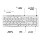Logitech MK295 Silent Wireless Mouse & Keyboard Combo