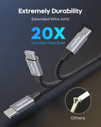 Extra Long USB C Cable 6m, USB to Type C Charger Cable Fast Charging Lead