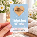 WishStrings Pocket Hug, Little Hug Gifts, Thinking of You Card