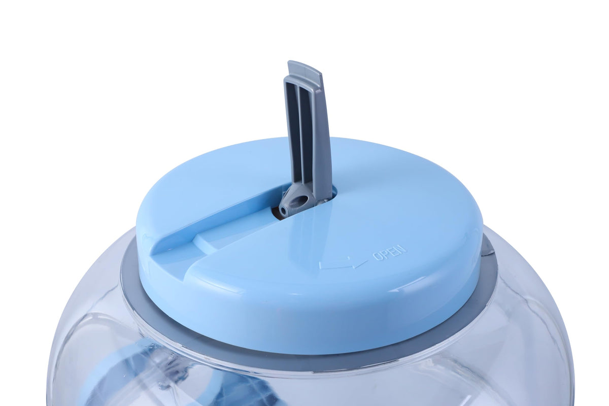 WonderWash Portable Washing Machine for Apartment & Tiny Spaces - Manual Hand Clothes Washer with Retro Design - Clean Laundry Anywhere with Our Countertop, Non-Electric, Small Washer - Blue
