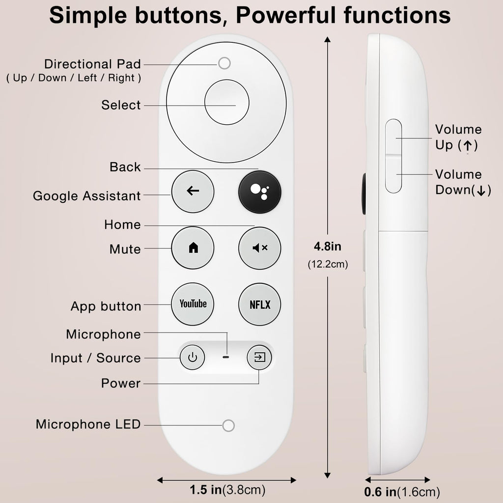 Universal Backlit Remote for LG Smart TV Remote Control Replacement