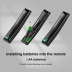 Pack of 2，for Samsung smart TV Remote Replacement