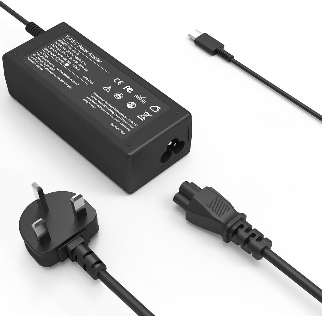 Universal 65W USB C Laptop Charger Compatible with Lenovo Thinkpad